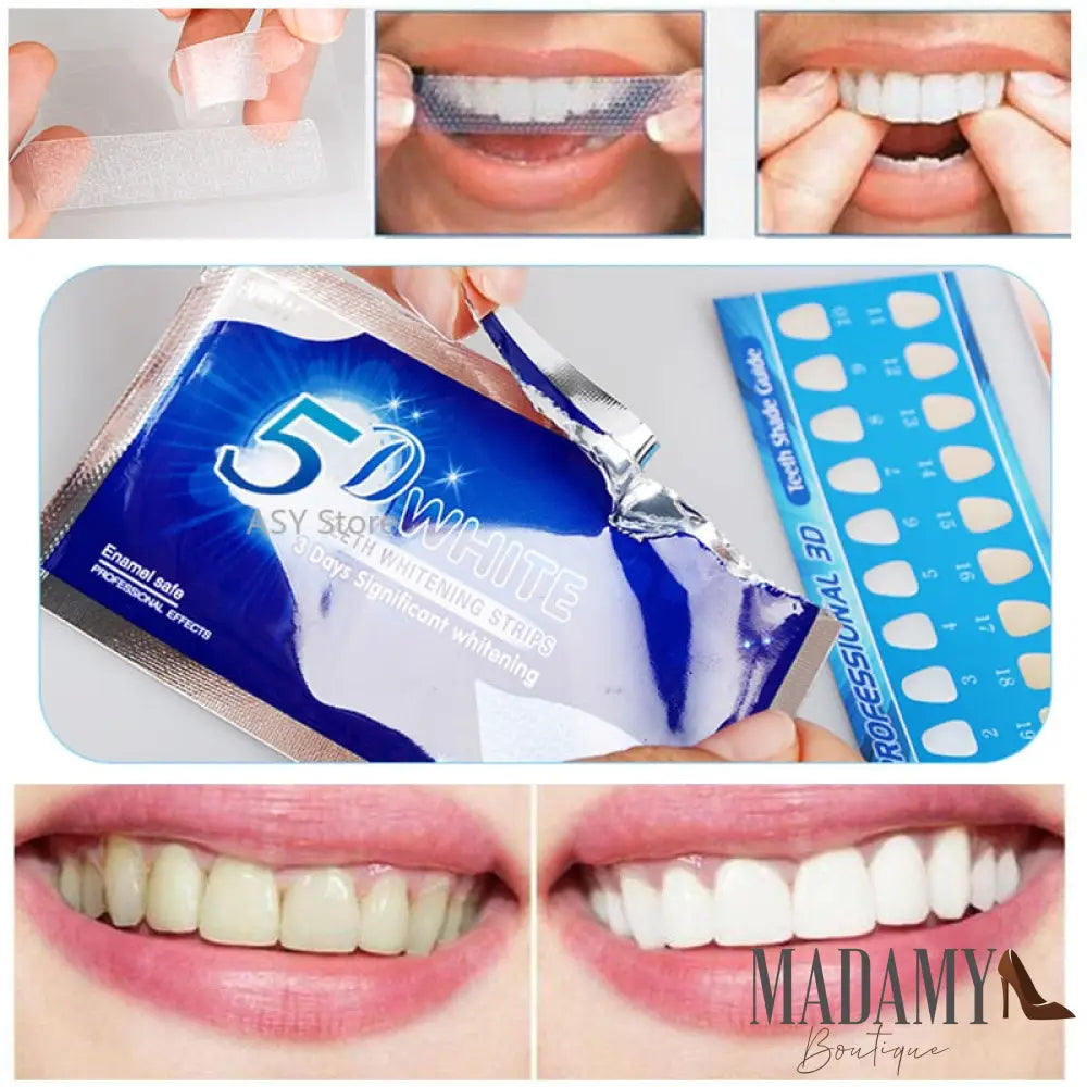 Adesivo De Clareamento Dental 5D White
