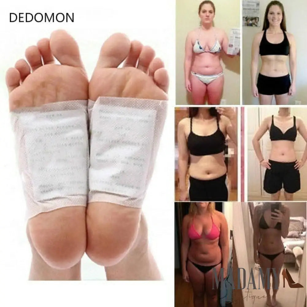 Adesivos Foot Detox Pads Drenagem Linfática
