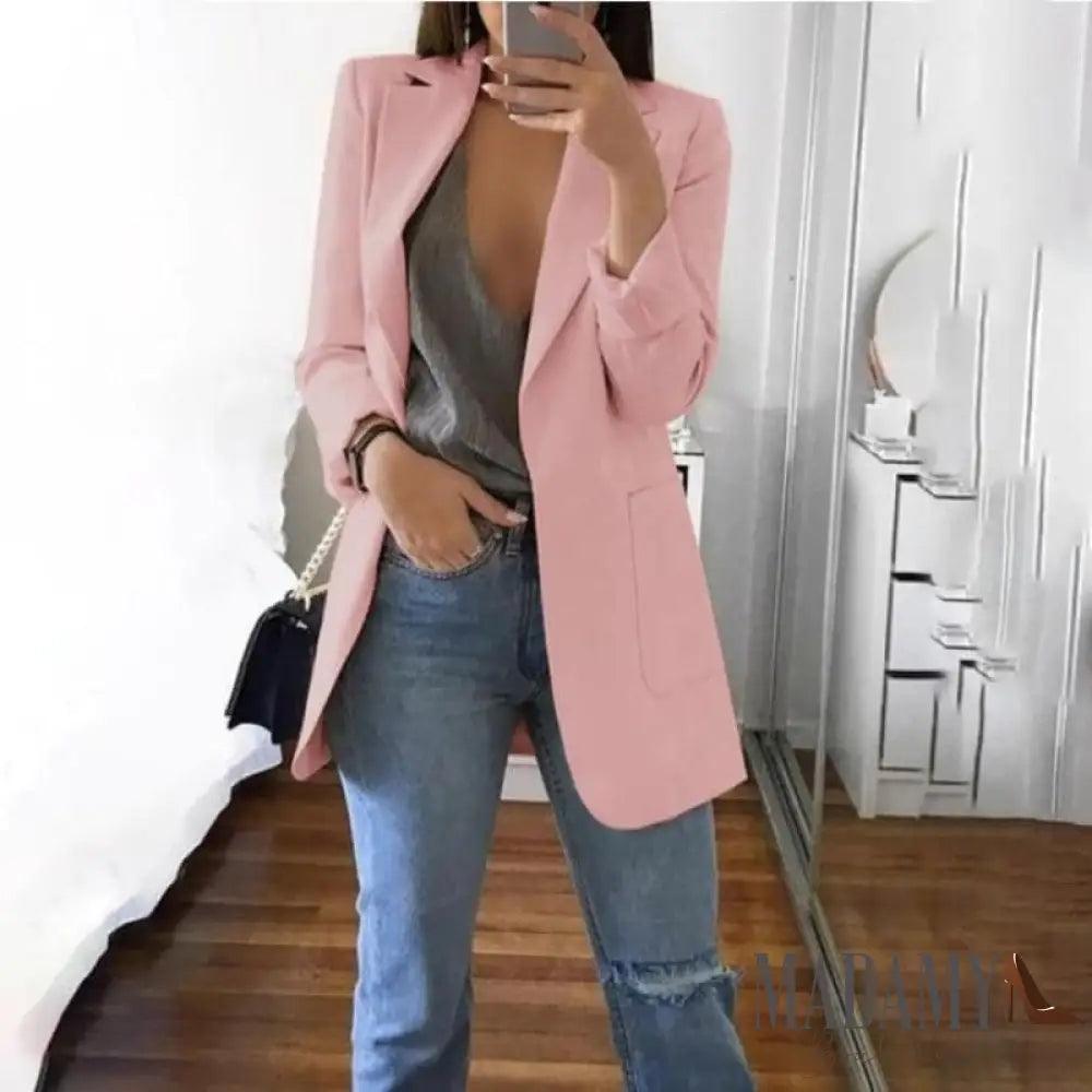 Blazer Madamy British Rosa / P