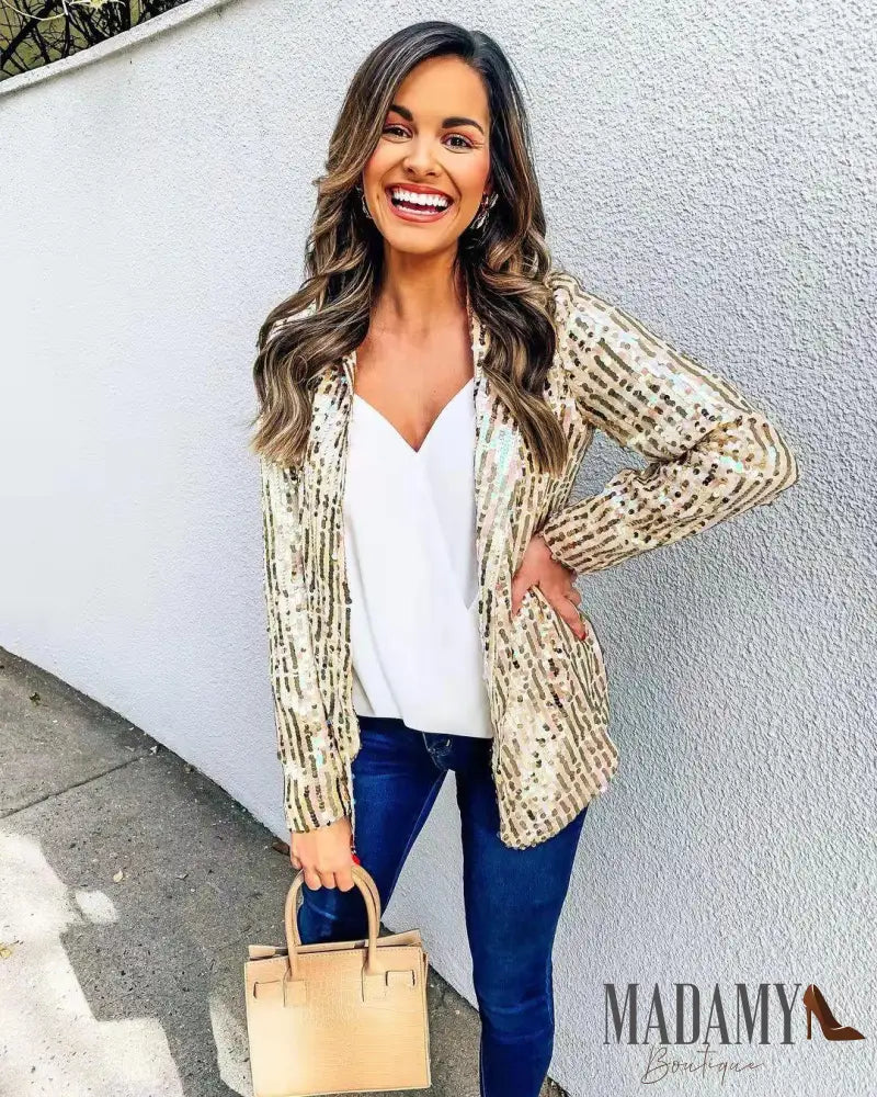 Blazer Girl Shine - Sua Boutique 