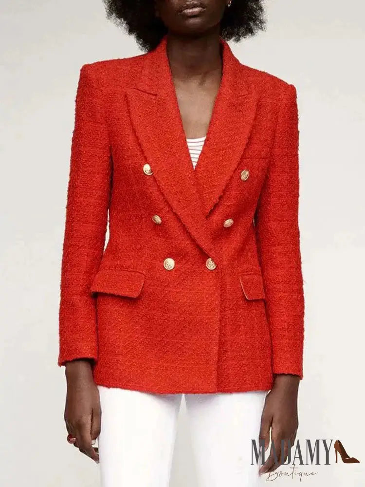 Blazer Madamy Paris Vermelho / Pp