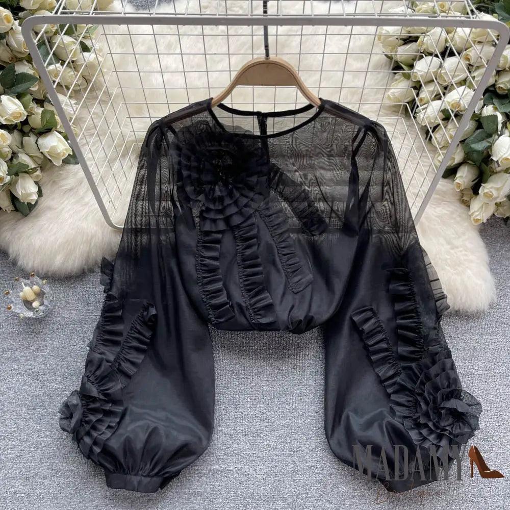 Blusa Madamy Carlisle Black / One Size
