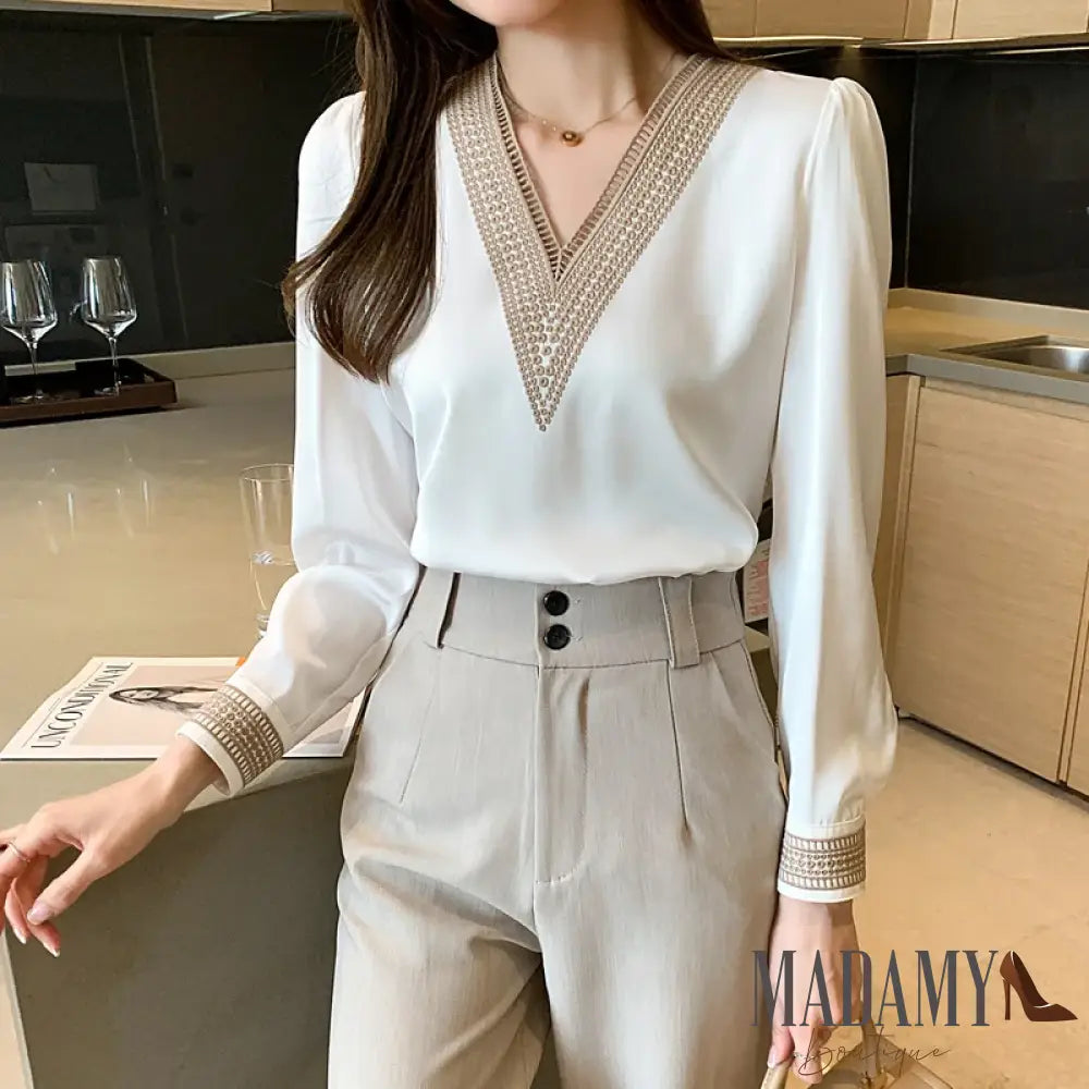 Blusa Madamy Elegant Chiffon