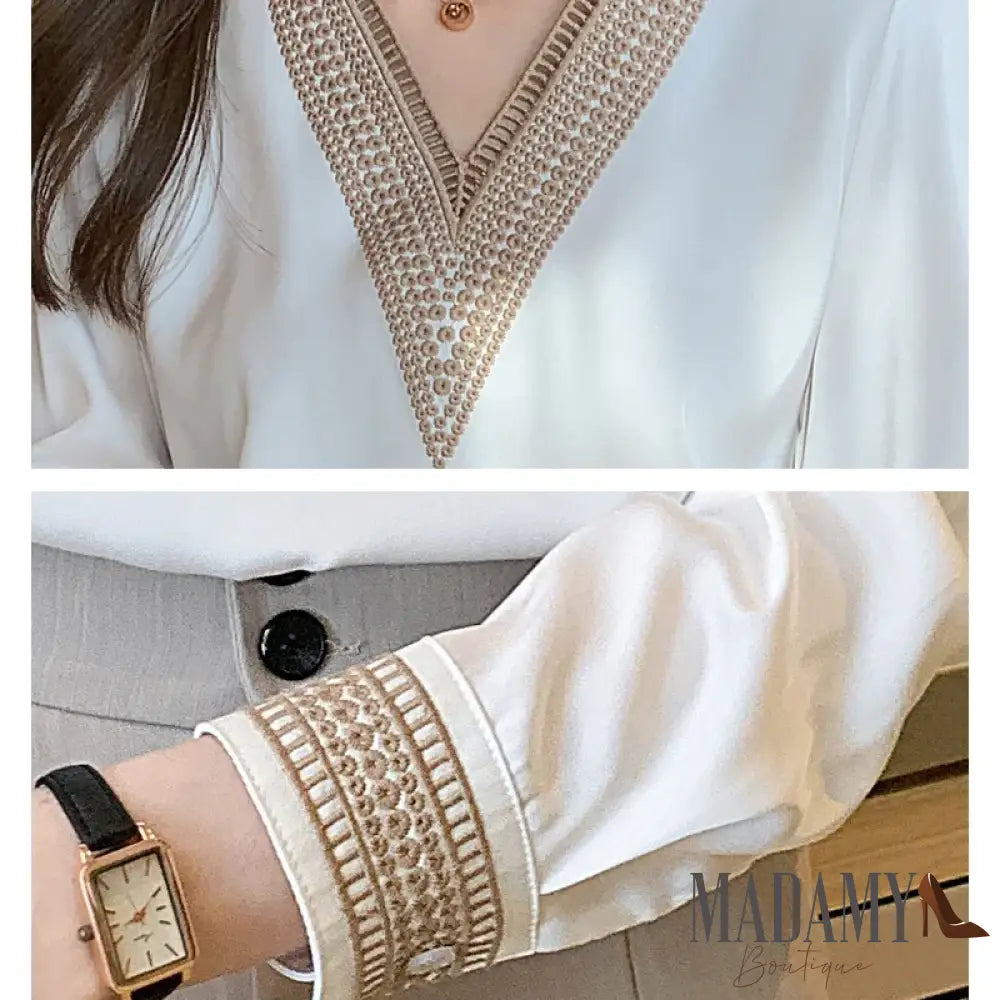 Blusa Madamy Elegant Chiffon