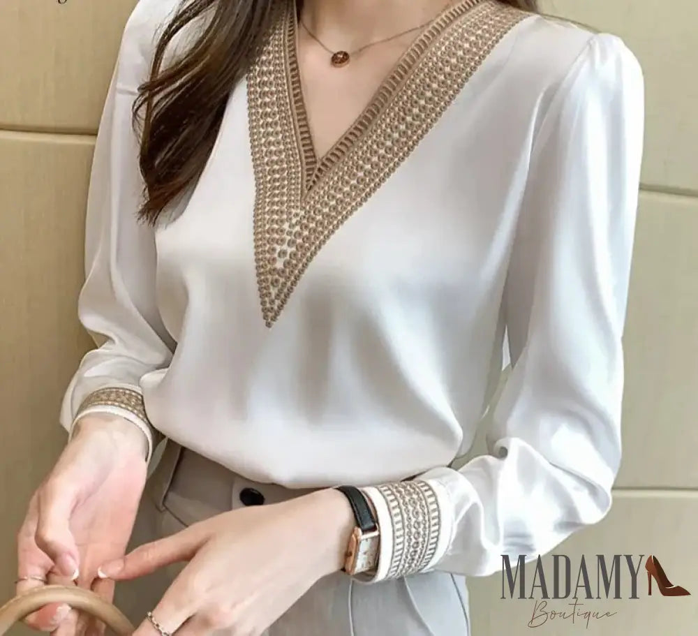 Blusa Madamy Elegant Chiffon
