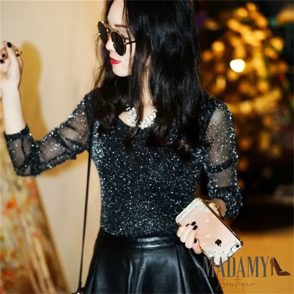 Blusa Madamy Mesh