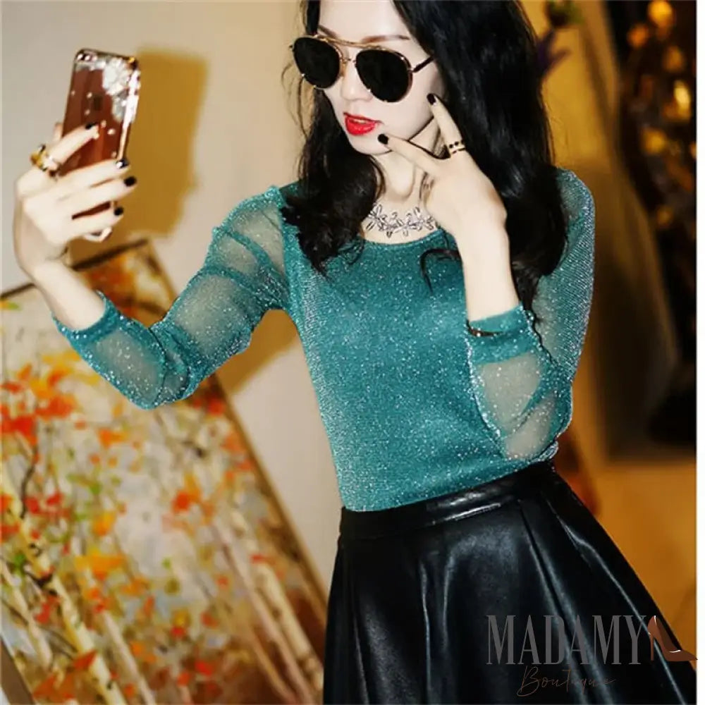 Blusa Madamy Mesh