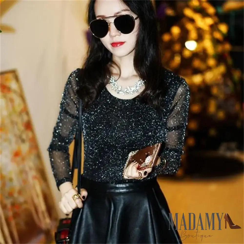 Blusa Madamy Mesh