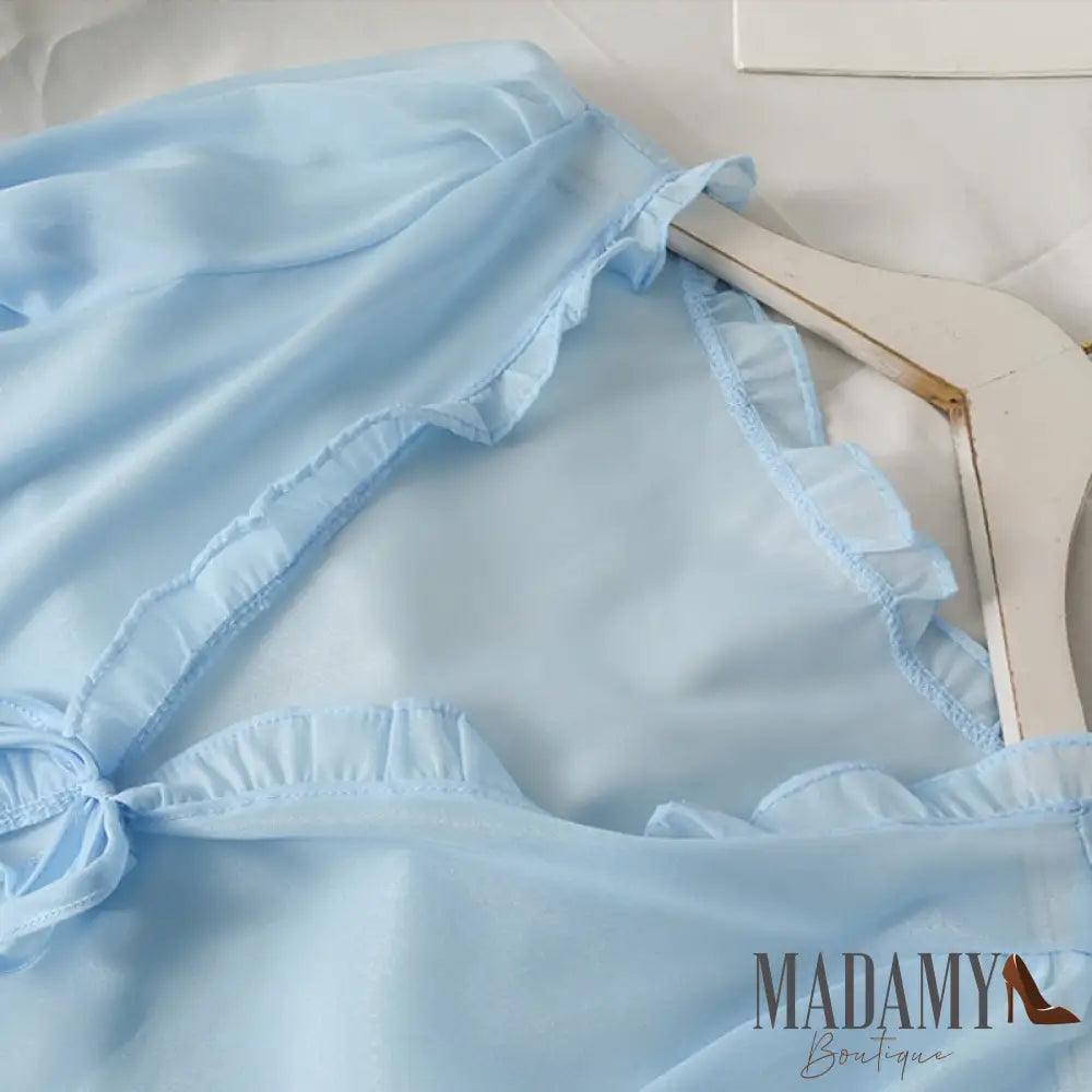 Long Sleeve Thin Breathable T-Shirts Women Lace Bow Cardigan Blouse Clothing Ruffles Sun-Protection
