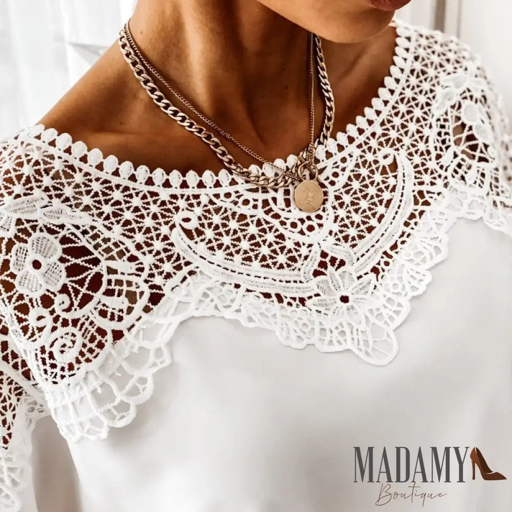 Blusa Madamy Renda