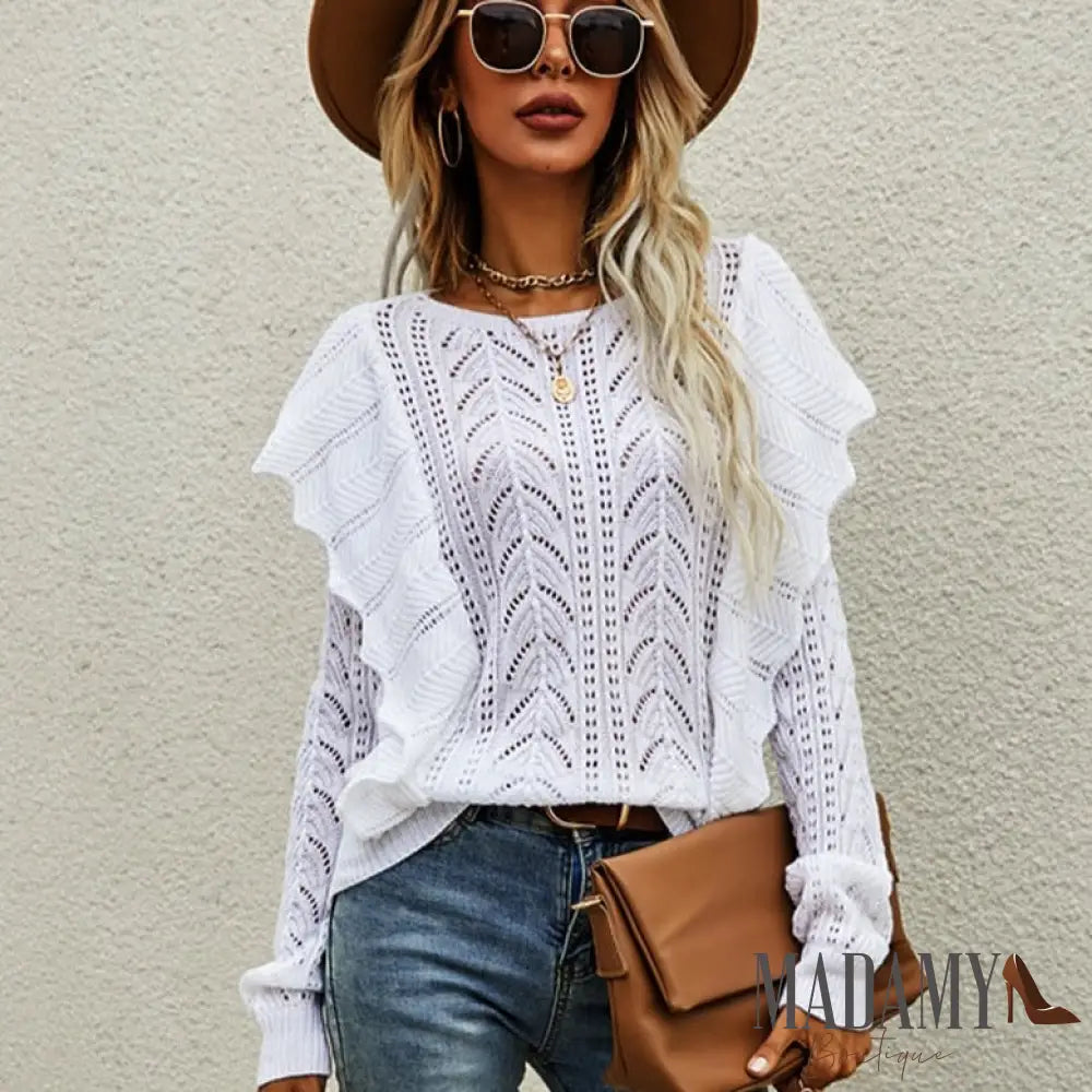 Blusa Madamy Tazzy Branco / P