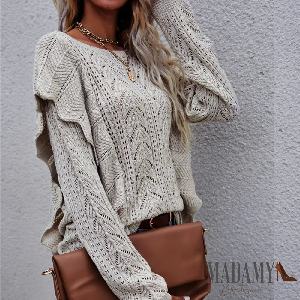 Blusa Madamy Tazzy Caqui / P
