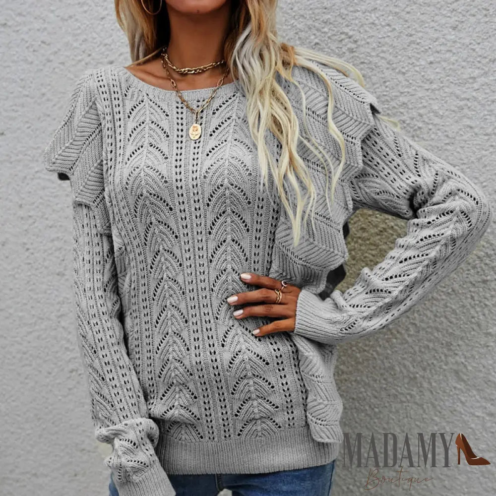 Blusa Madamy Tazzy Cinza / P