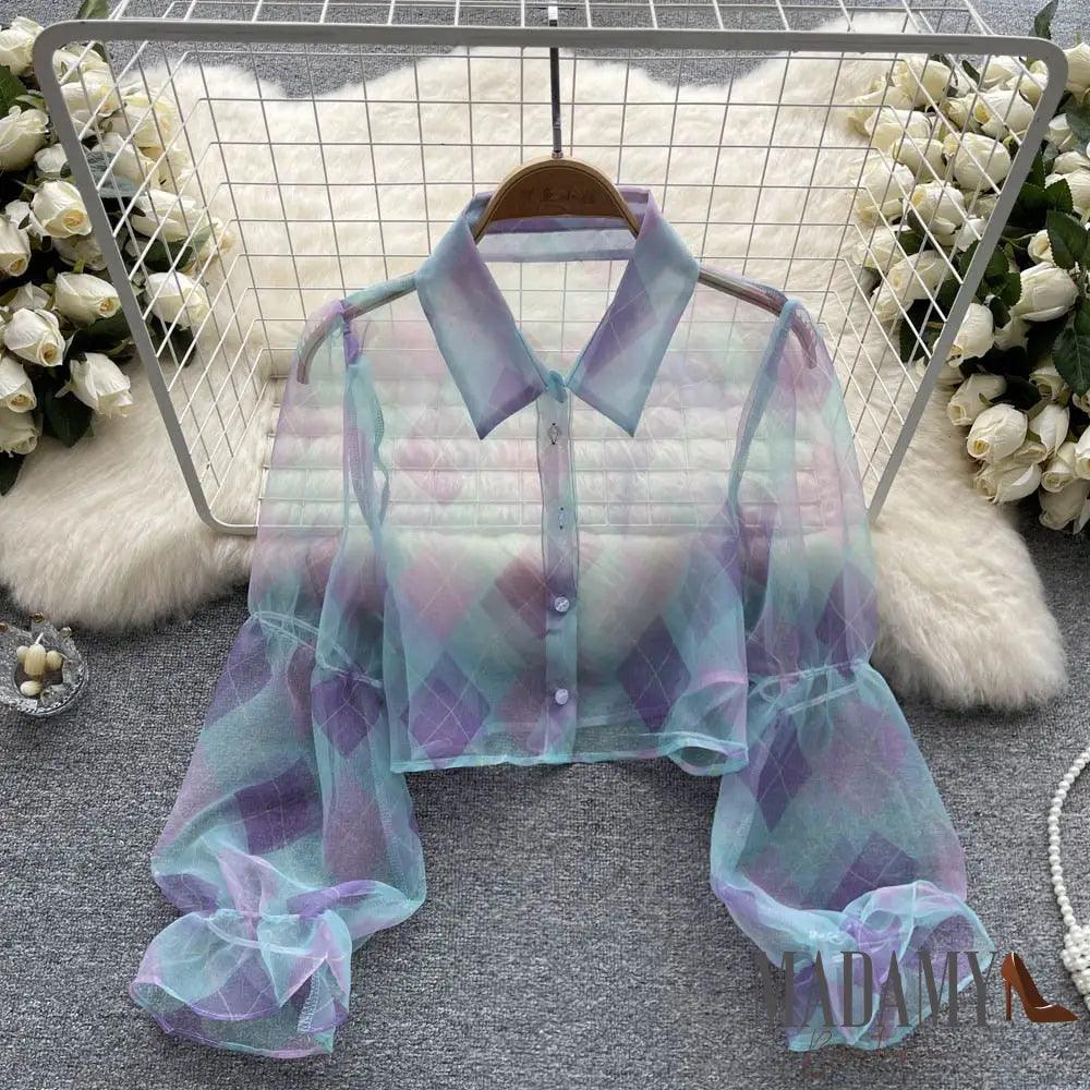 Blusa Madamy York Purple / One Size