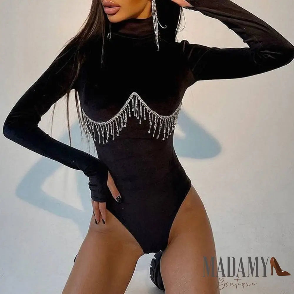 Body Madamy Marry P / Preto Bodies