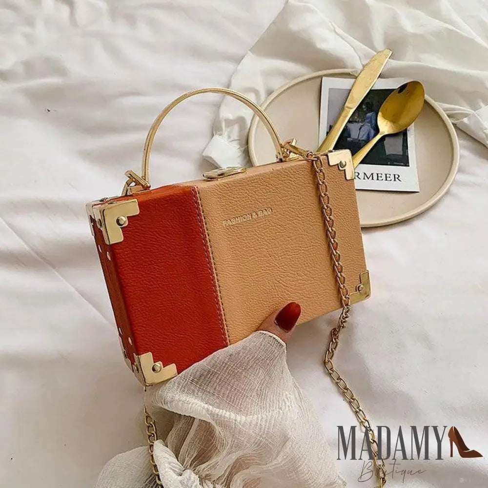 Bolsa Madamy Cálcis Laranja