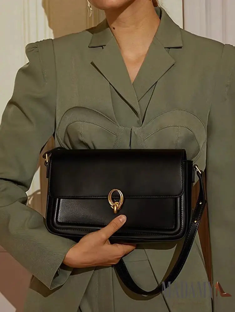 Retro women’s 2024 new high-end texture niche underarm bag crossbody shoulder bag