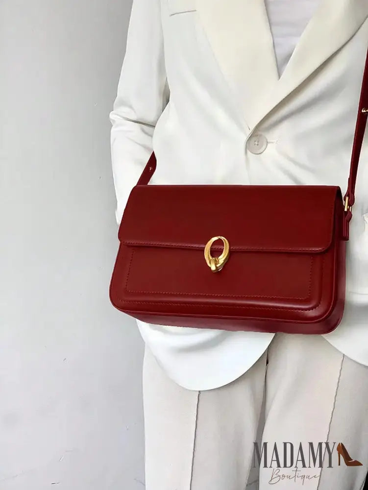 Retro women’s 2024 new high-end texture niche underarm bag crossbody shoulder bag