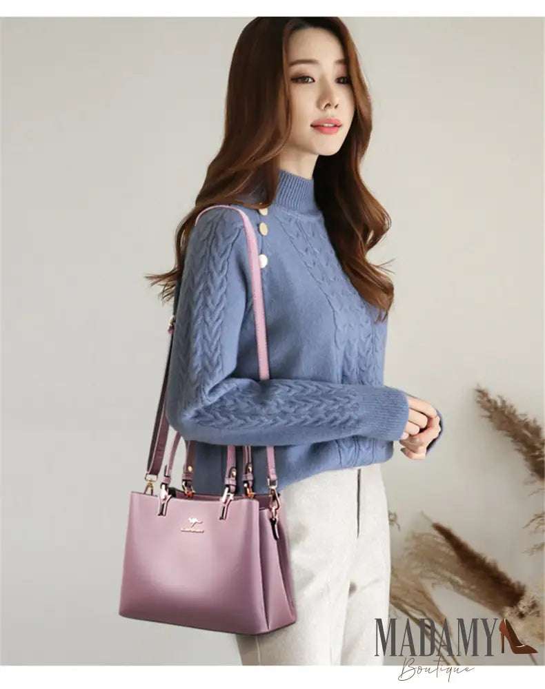 Brand Luxury Handbags Women Bag Designer Super Quality Leather Handbags Casual Tote Bag Ladies Shoulder Crossbody Bag