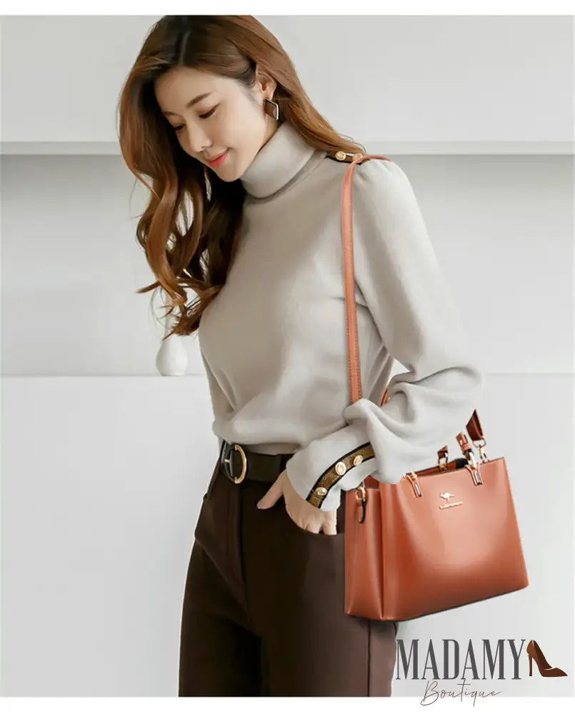 Brand Luxury Handbags Women Bag Designer Super Quality Leather Handbags Casual Tote Bag Ladies Shoulder Crossbody Bag