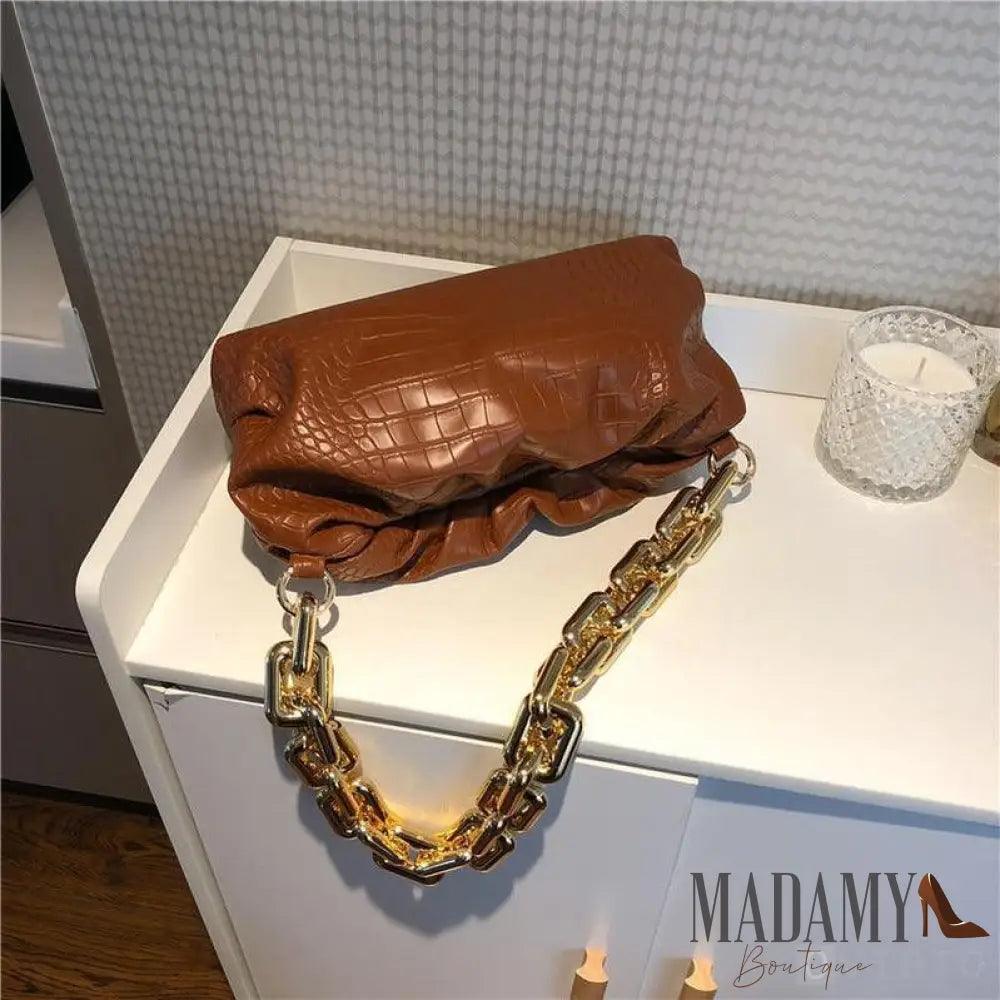 Bolsa Madamy Marusi Marrom