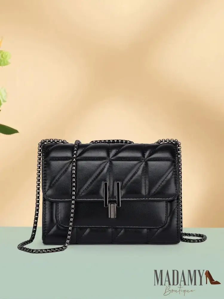 Lingge bag chain bag single shoulder bag diagonal cross style crossbody bag for women 8853H