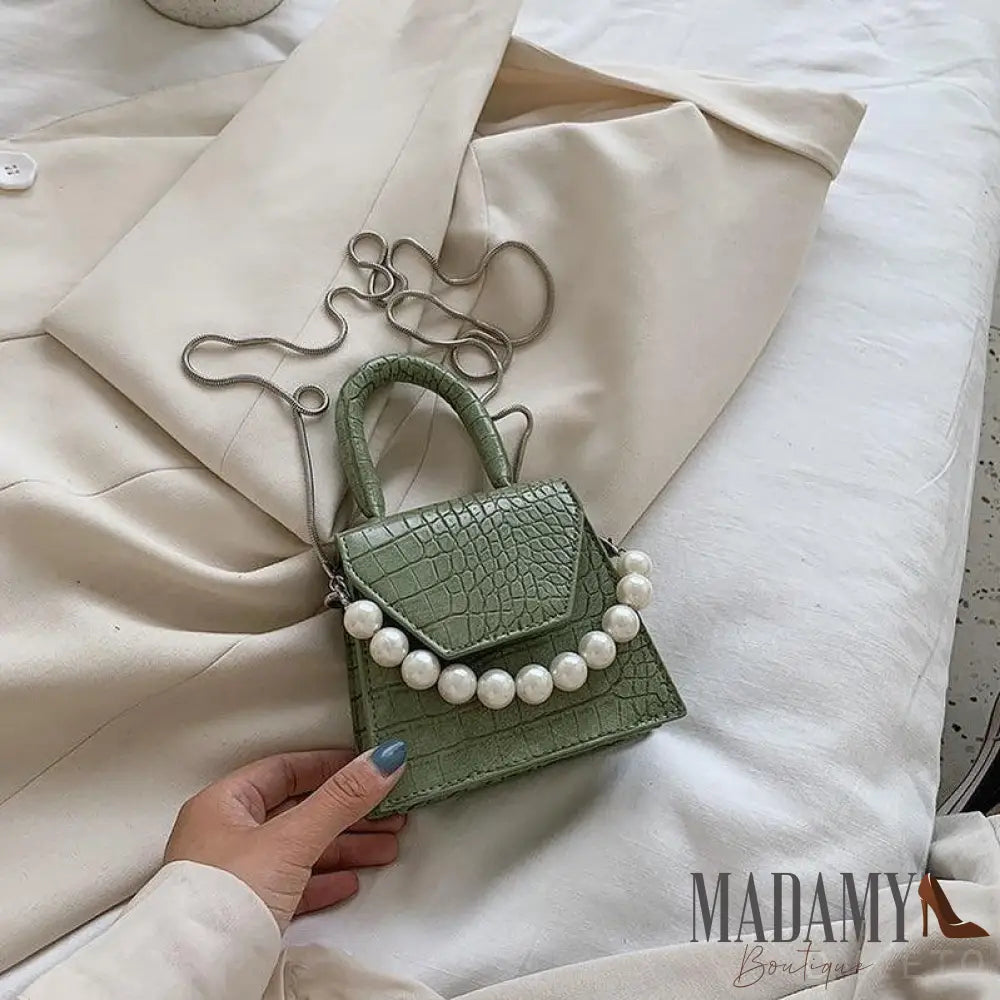 Bolsa Madamy Pérola Verde