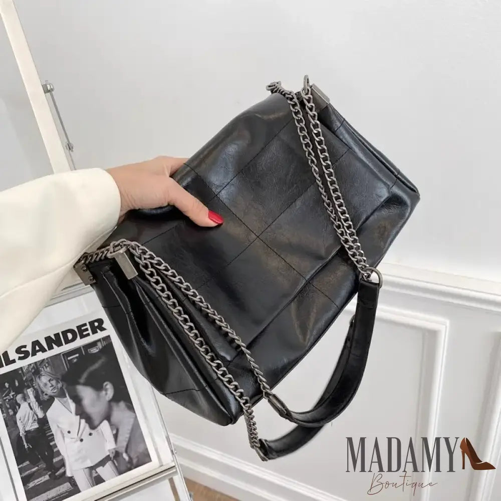 Fashion Women’s Commuter Bags Niche Chain Crossbody Bag Ladies Shoulder Large Capacity Handbag Cross Square PU
