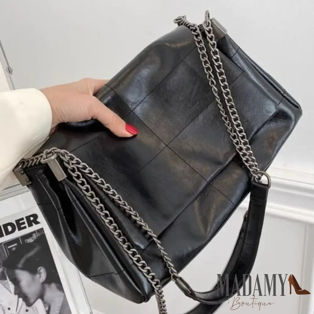 Fashion Women’s Commuter Bags Niche Chain Crossbody Bag Ladies Shoulder Large Capacity Handbag Cross Square PU
