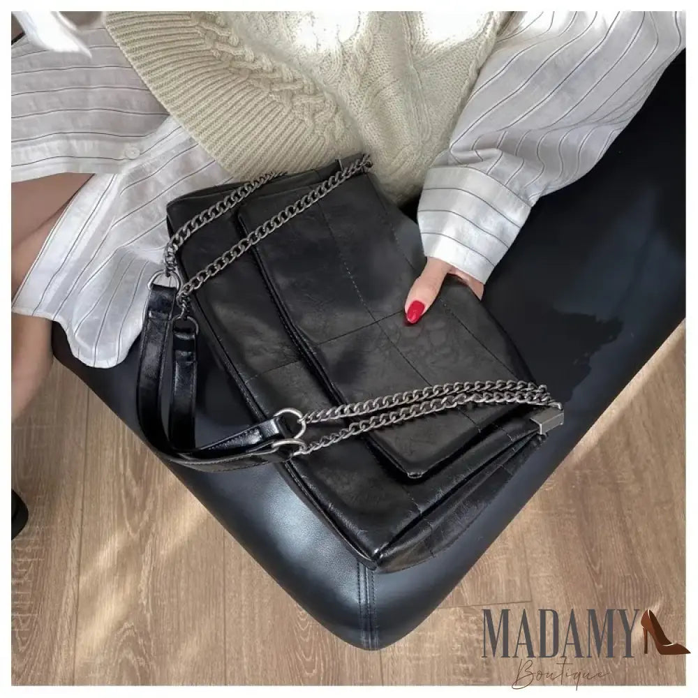 Fashion Women’s Commuter Bags Niche Chain Crossbody Bag Ladies Shoulder Large Capacity Handbag Cross Square PU