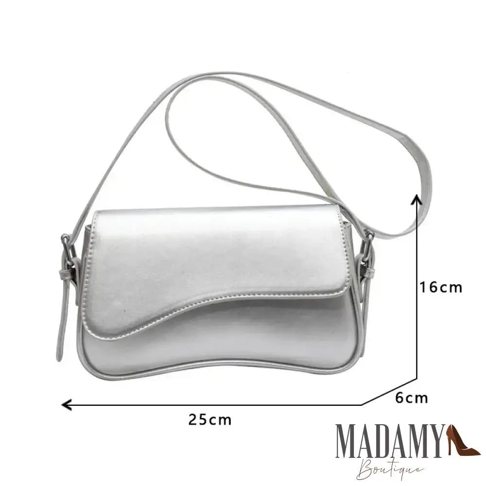 Vintage Leather Crossbody Bags for Women 2024 Designer Female Small Flap Shoulder Underarm Bag Armpit Handbags and