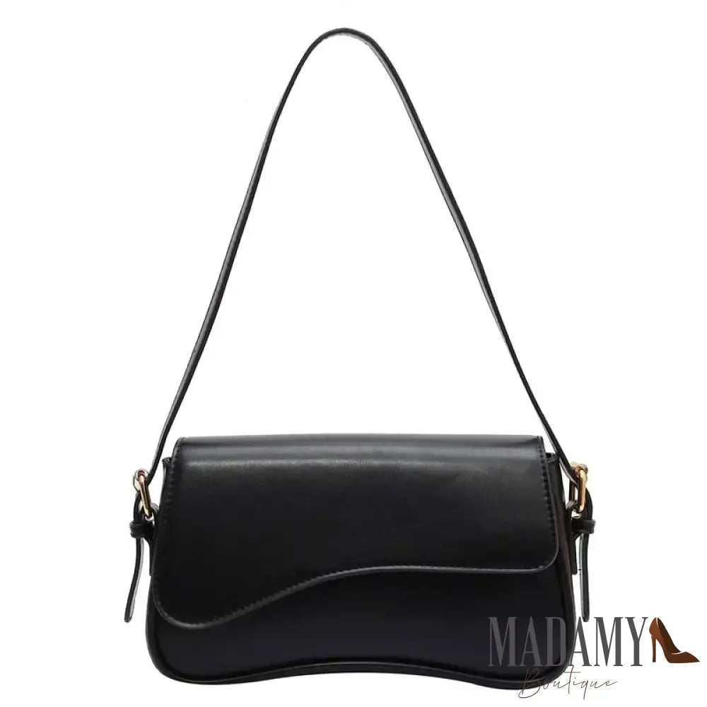 Vintage Leather Crossbody Bags for Women 2024 Designer Female Small Flap Shoulder Underarm Bag Armpit Handbags and