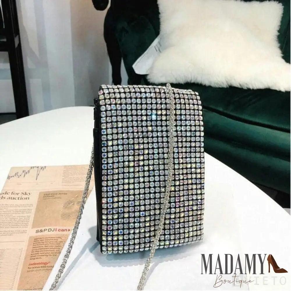 Bolsa Strass Furta-Cor