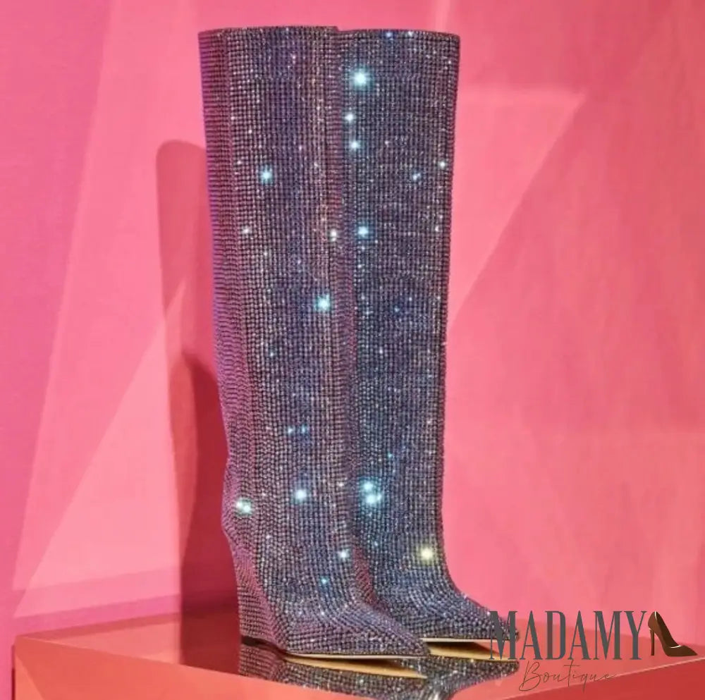 Bota New Glow Prata / 33 Calçados