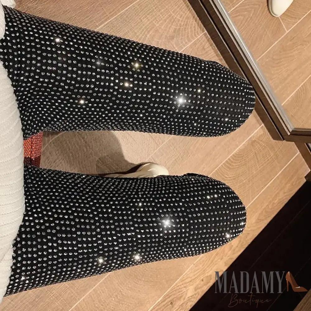 Calça Madamy Shine Prata / P