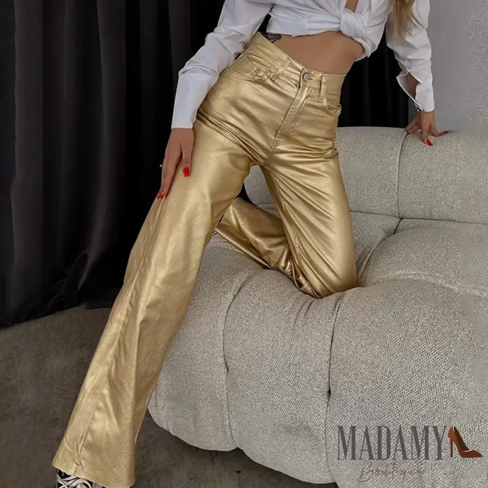 Calça Madamy Silver High