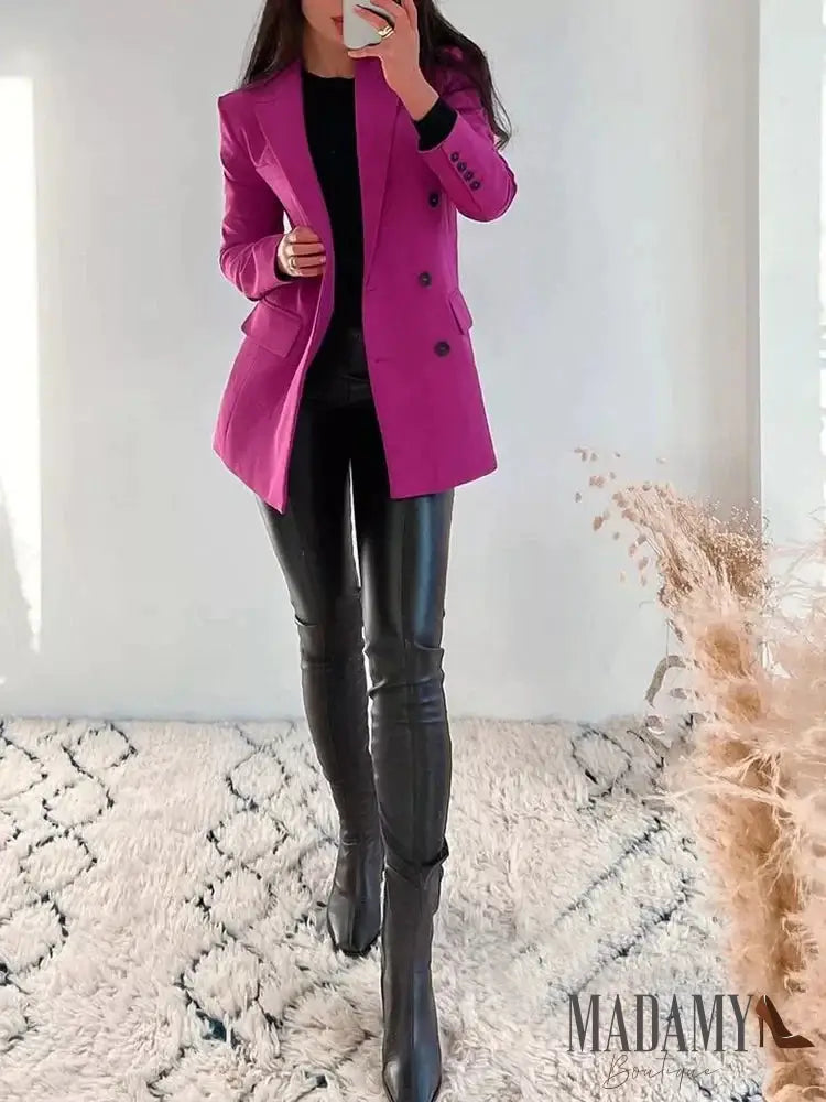Conjunto Blazer E Short Saia