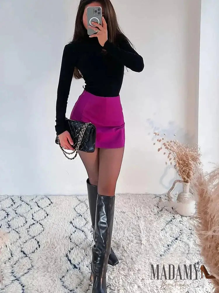 Conjunto Blazer E Short Saia