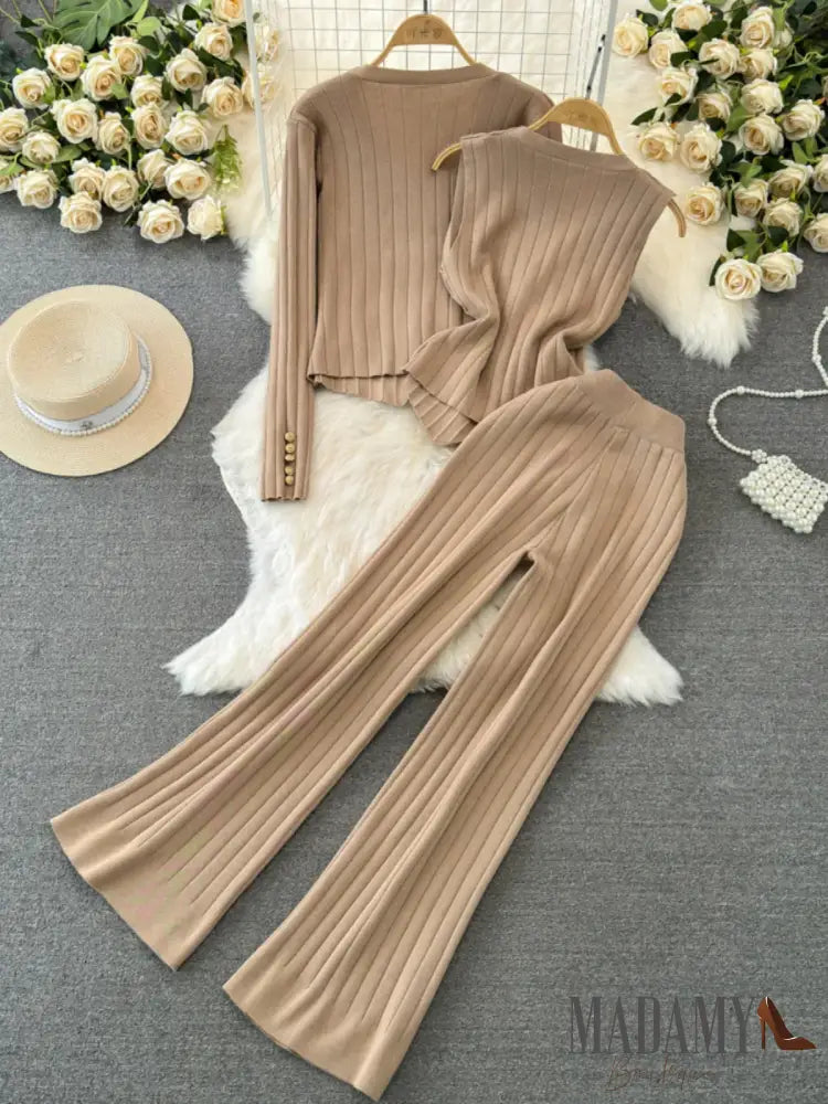 Conjunto De Calça Regata E Suéter