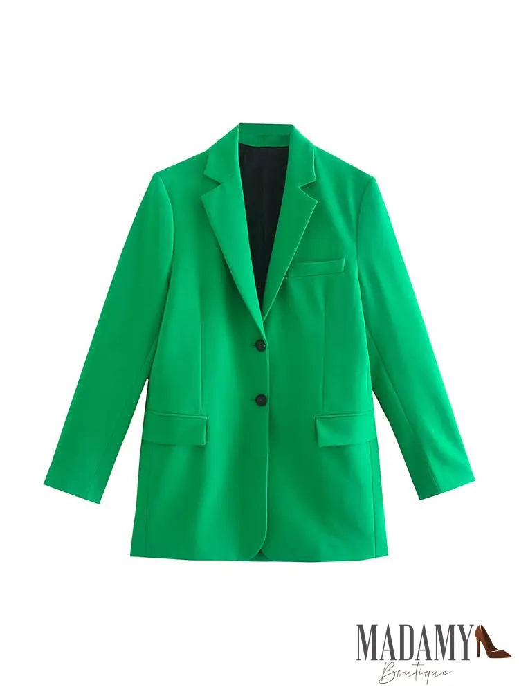 Conjunto Madamy Green Verde / Blazer P