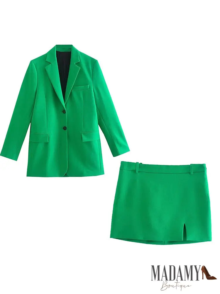 Conjunto Madamy Green Verde / P