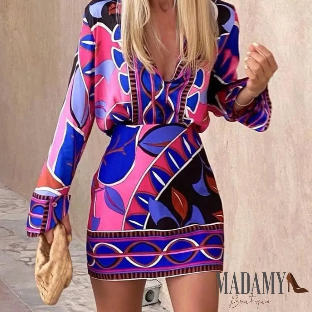 Conjunto Madamy Kenna Rosa/Azul / Pp