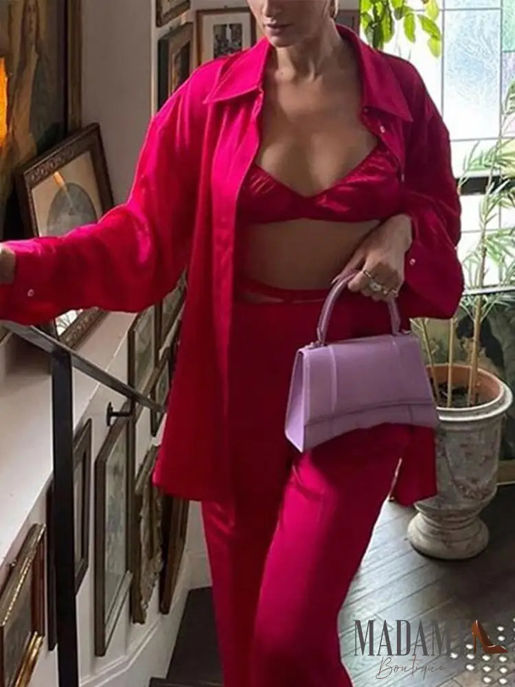 Conjunto Madamy Loemia Rosa / P