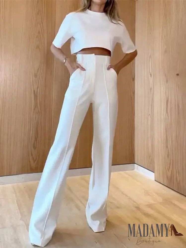 Conjunto Madamy Raika Branco / P