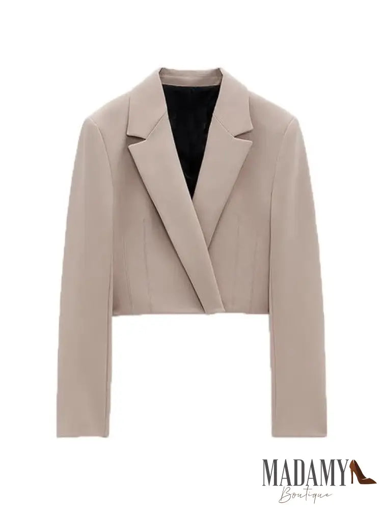 Conjunto Madamy Vicky - Produtos Vendidos Separadamente Bege / Blazer P