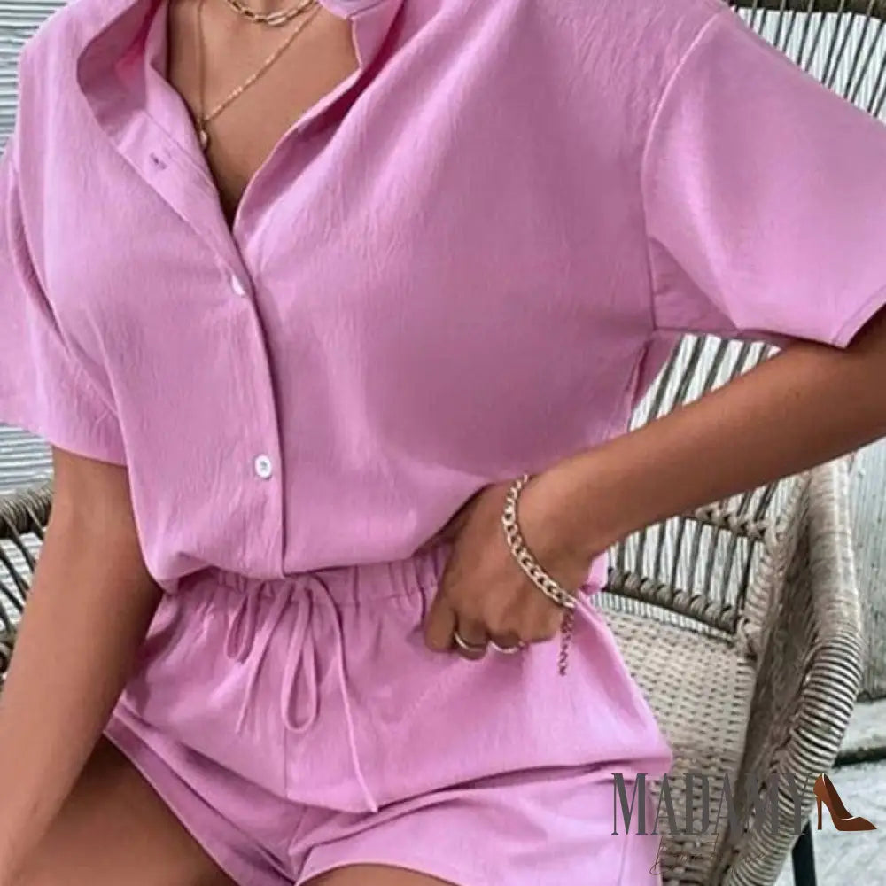 Conjunto Madamy Yas Rosa / P