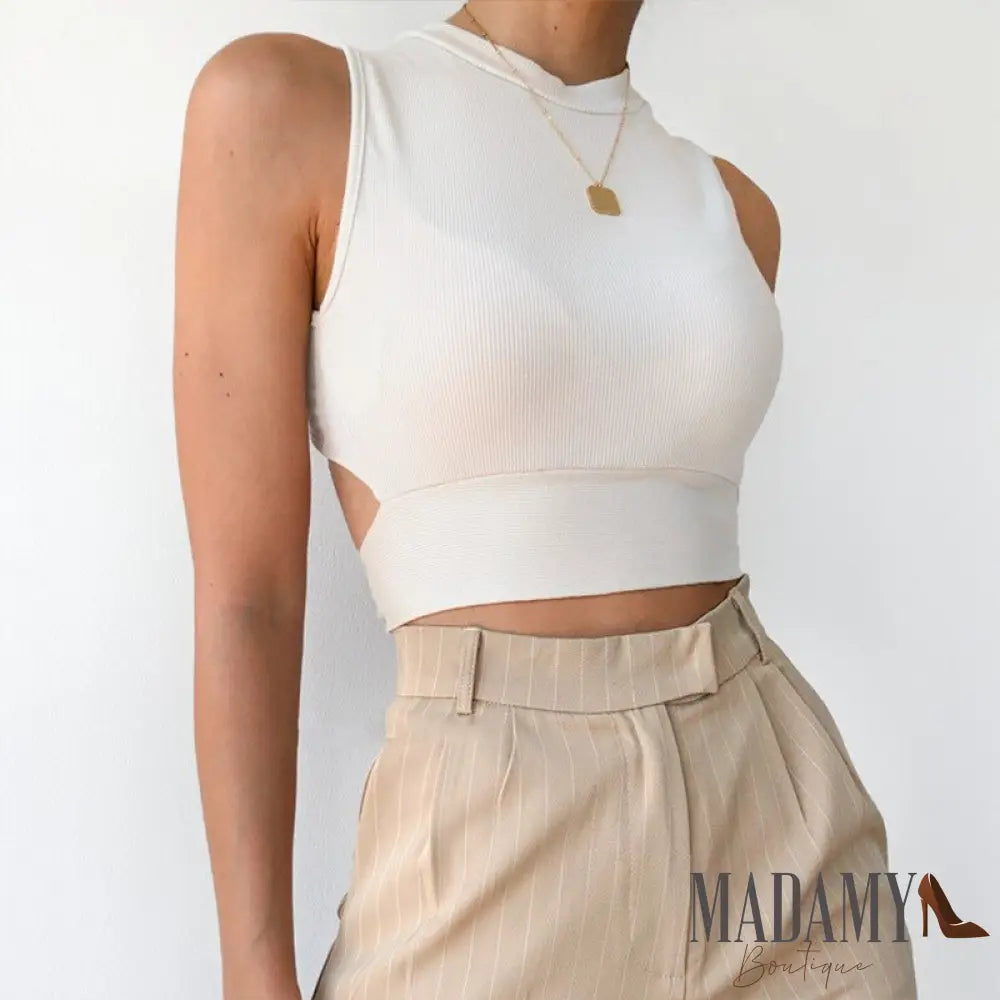 Cropped Basic Branco / P