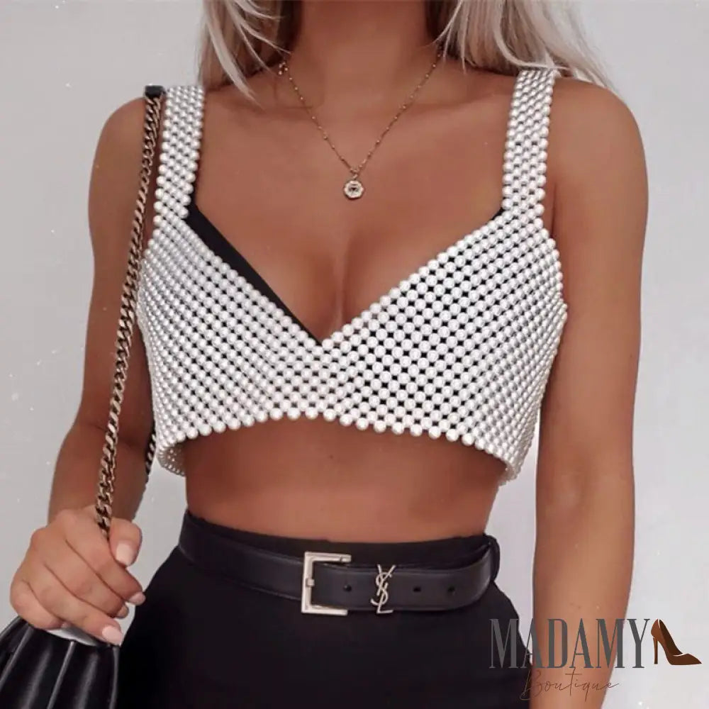 Cropped Madamy Pérola