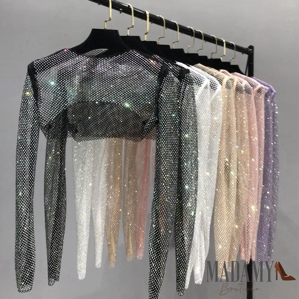 Cropped Madamy Strass