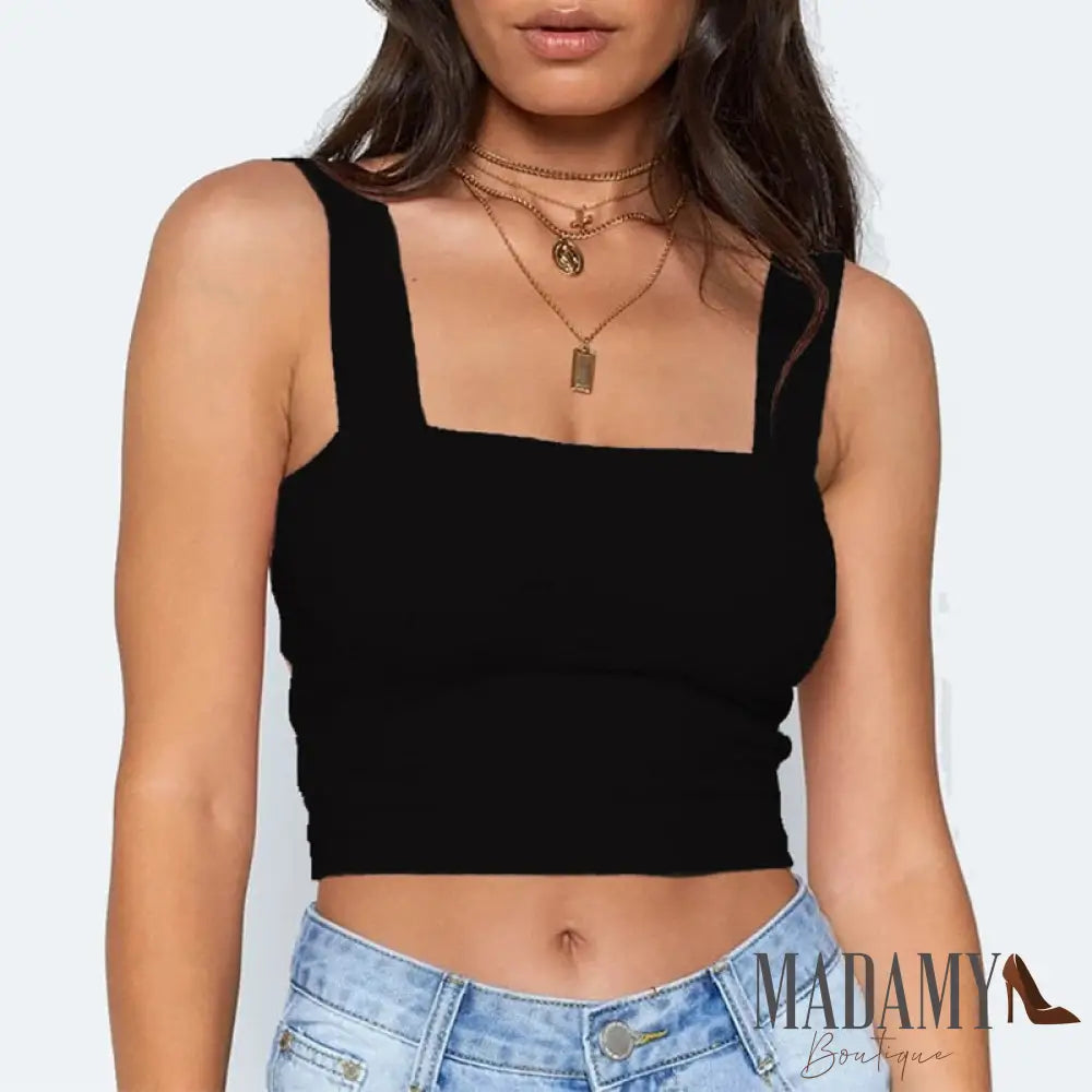 Cropped Reto Preto / Pp